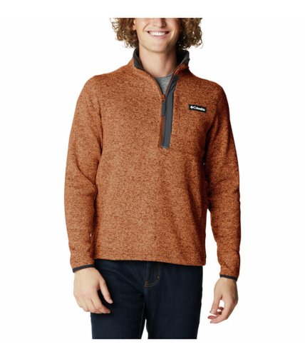 Imbracaminte barbati 686 sweater weathertrade 12 zip warm copper