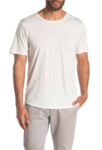 Imbracaminte barbati 7 for all mankind roamer crew neck t-shirt hilo white