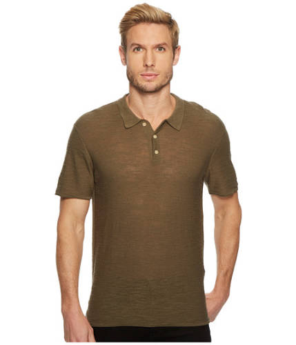 Imbracaminte barbati 7 for all mankind short sleeve sweater polo army