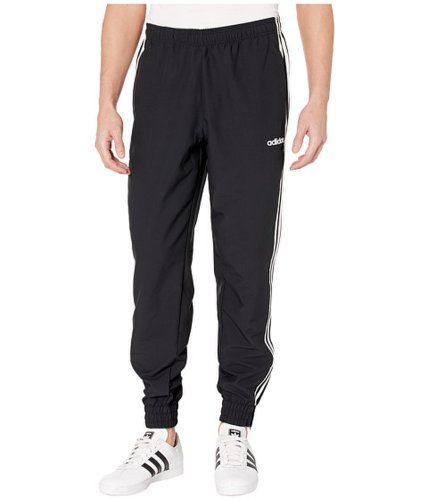 Imbracaminte barbati adidas essentials 3-stripe woven jogger pants blackwhite