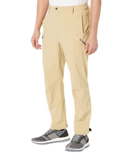 Imbracaminte barbati adidas hiking pants beige tone