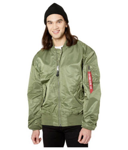 Imbracaminte barbati alpha industries l-2b loose flight jacket sage