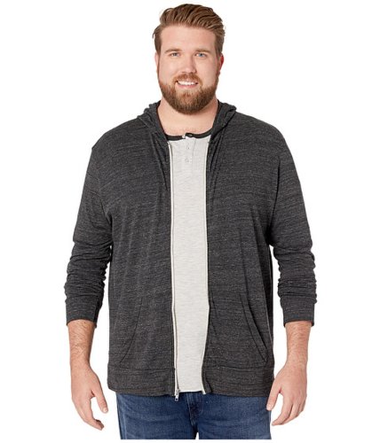 Imbracaminte barbati alternative apparel big amp tall eco zip hoodie eco black
