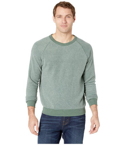 Imbracaminte barbati alternative apparel eco teddy champ eco fleece sweatshirt eco true dusty pine