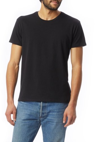 Imbracaminte barbati alternative apparel heritage crew neck t-shirt black