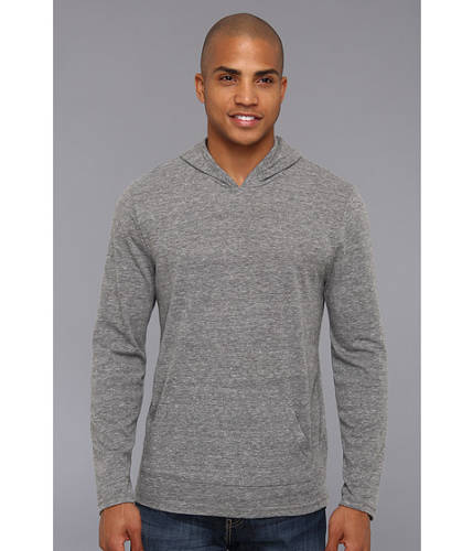 Imbracaminte barbati alternative apparel marathon pullover hoodie eco grey