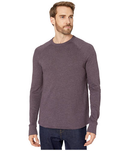 Imbracaminte barbati alternative apparel vintage heavy knit pullover sweater vintage dark purple
