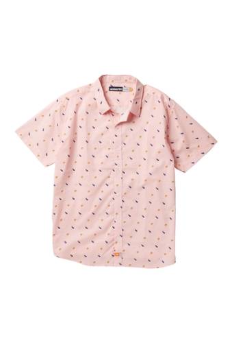 Imbracaminte barbati ambsn immature woven shirt pink
