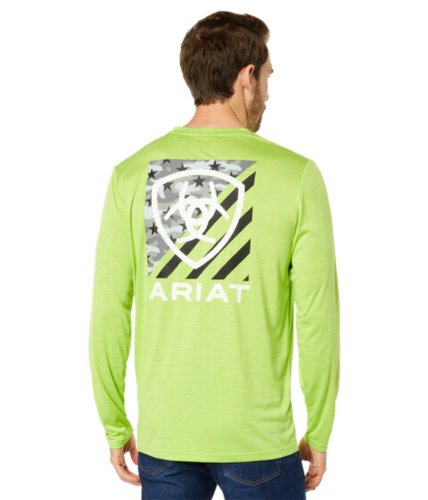 Imbracaminte barbati ariat charger americana t-shirt green heather