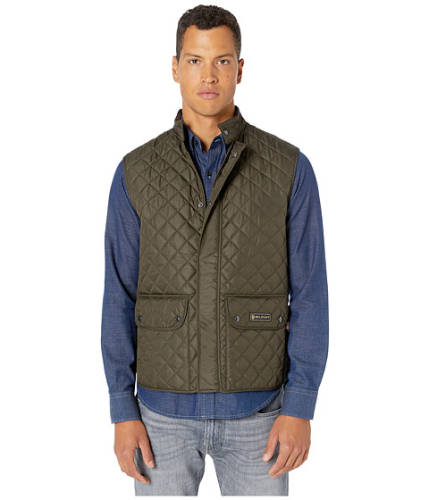 Imbracaminte barbati belstaff lightweight technical quilted waistcoat faded olive