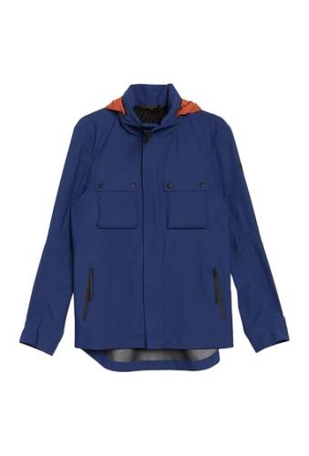 Imbracaminte barbati belstaff slipstream packable hood jacket deep electric blue
