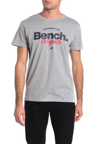 Imbracaminte barbati bench bench original short sleeve t-shirt grey marl
