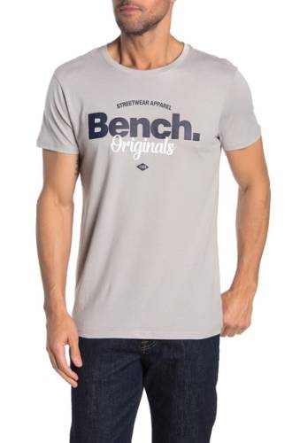 Imbracaminte barbati bench bench original short sleeve t-shirt opal grey