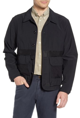 Imbracaminte barbati billy reid utility pocket shirt jacket black