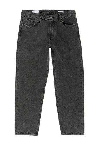 Imbracaminte barbati bldwn modern taper acid wash jeans vintage black