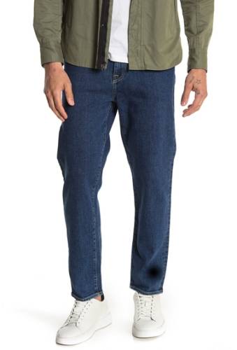 Imbracaminte barbati bldwn modern taper fit jeans medium dark blue