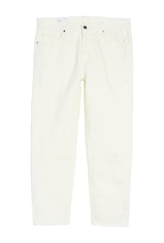 Imbracaminte barbati bldwn modern taper solid jeans white stch selvedge