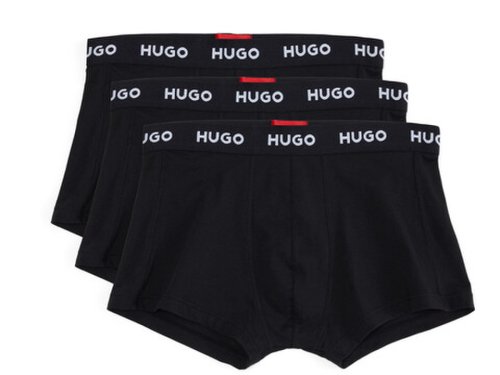 Imbracaminte barbati boss 3-pack hugo trunks triplet pack black