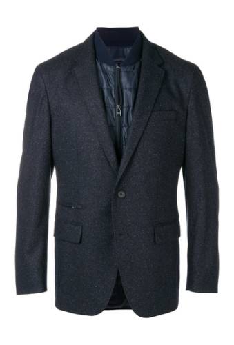 Imbracaminte barbati boss hadick speckled dark blue sportscoat dark blue