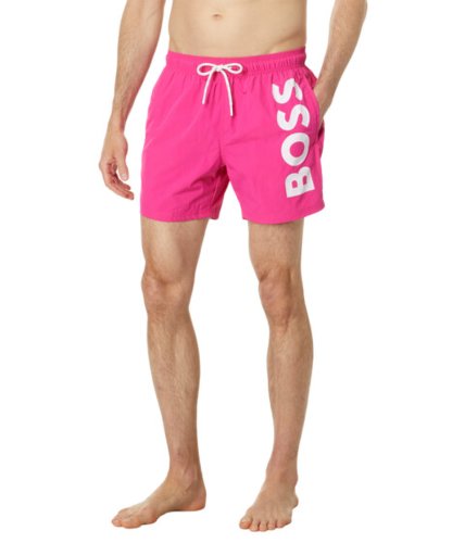 Imbracaminte barbati boss hugo boss octopus swim shorts bright pink 1