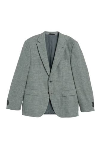 Imbracaminte barbati boss micro pattern itallian cotton regular fit blazer dk green