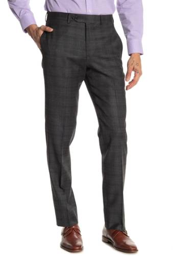 Imbracaminte barbati brooks brothers charcoal plaid print regent fit suit separate trousers - 30-34 inseam charcoal