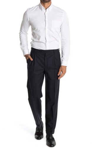Imbracaminte barbati brooks brothers navy solid pleated madison fit suit separates pants navy