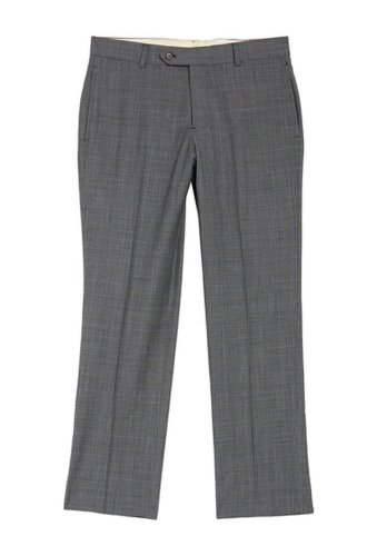 Imbracaminte barbati brooks brothers tonal print wool blend trousers - 30-34 inseam grey