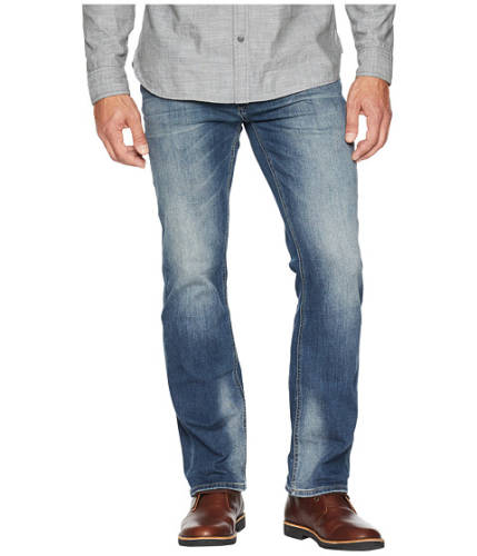 Imbracaminte barbati buffalo david bitton six-x slim straight jeans in crinkled amp sanded crinkled sanded