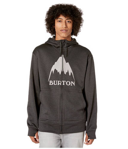 Imbracaminte barbati burton oak full zip hoodie mountain true black heather