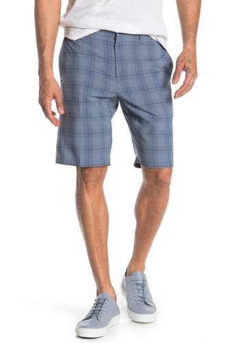 Imbracaminte barbati callaway golf apparel printed plaid shorts flint stone