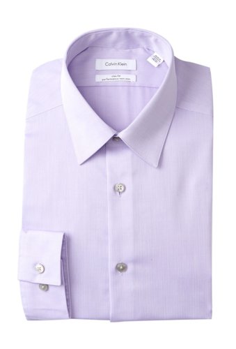 Imbracaminte barbati calvin klein slim fit oxford dress shirt lilac