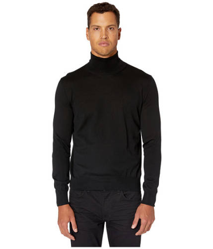 Imbracaminte barbati canali turtleneck merino wool sweater black