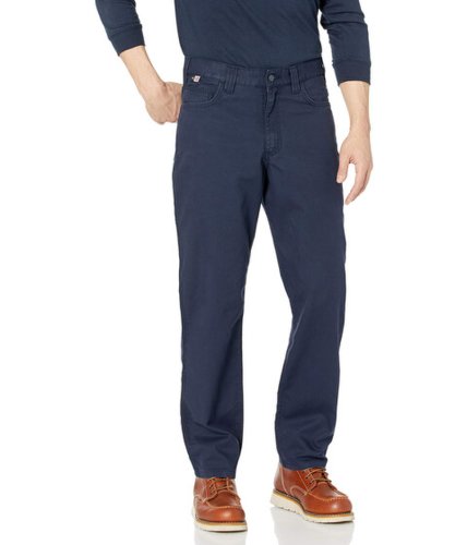 Imbracaminte barbati carhartt flame-resistant rugged flexreg relaxed fit canvas five-pocket work pants navy