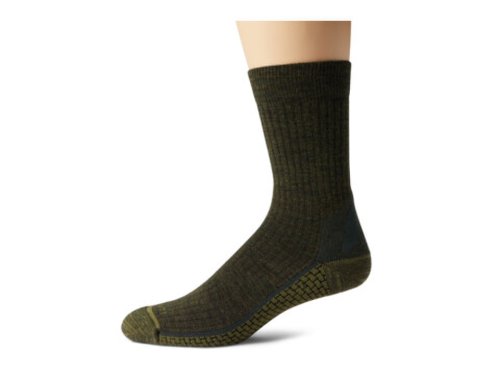 Imbracaminte barbati carhartt forcereg grid midweight synthetic-merino wool blend crew socks olive