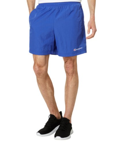 Imbracaminte barbati champion 6quot nylon warm-up shorts deep dazzling blue