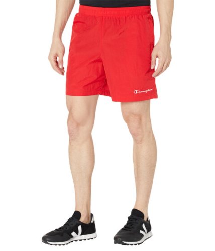 Imbracaminte barbati champion 6quot nylon warm-up shorts scarlet