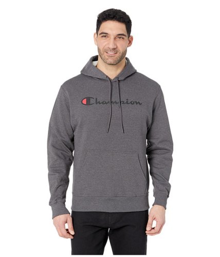 Imbracaminte barbati champion graphic powerblendreg pullover hoodie granite