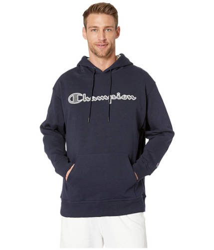 Imbracaminte barbati champion powerblend applique hoodie navy