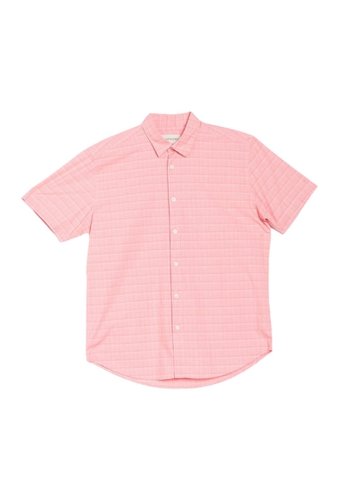 Imbracaminte barbati coastaoro loma print short sleeve regular fit shirt punch