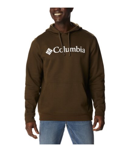 Imbracaminte barbati columbia trektrade hoodie olive greencsc stacked logo