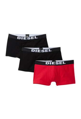 Imbracaminte barbati diesel rocco boxer trunks - pack of 3 black-oran