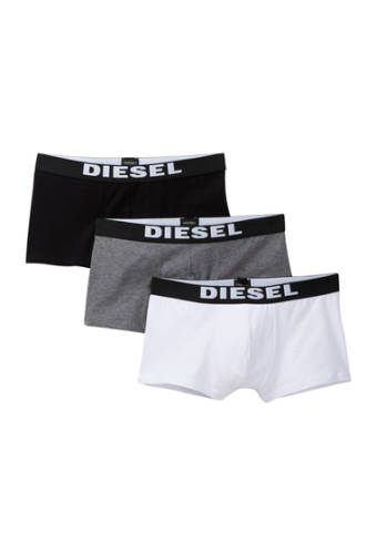 Imbracaminte barbati diesel rocco boxer trunks - pack of 3 black-whit