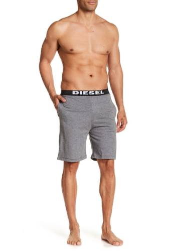 Imbracaminte barbati diesel tom cotton pajama shorts melange grey
