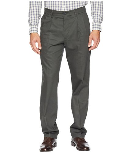 Imbracaminte barbati dockers classic fit signature khaki lux cotton stretch pants d3 - pleated steelhead
