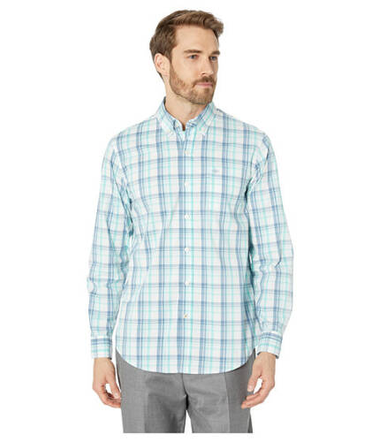 Imbracaminte barbati dockers long sleeve signature comfort flex shirt willey aqua