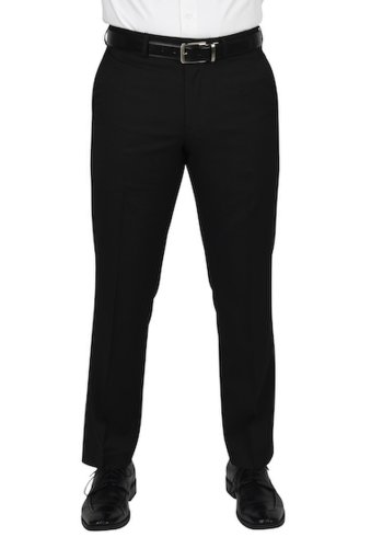 Imbracaminte barbati dockers solid flat front stretch fabric modern fit suit separate pants - 30-32 inseam 005black