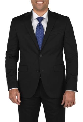Imbracaminte barbati dockers two button notch lapel stretch fabric modern fit suit separates jacket 005black