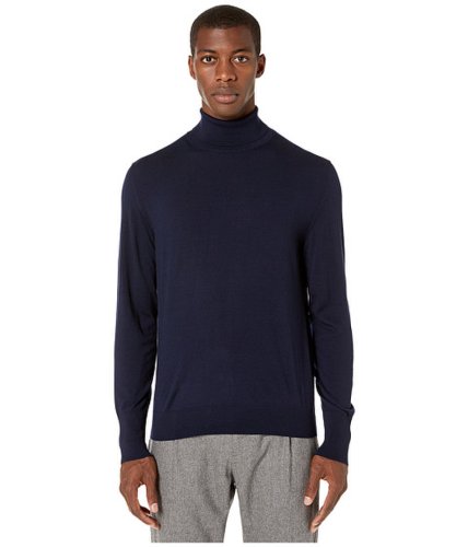 Imbracaminte barbati eleventy fine gauge turtleneck sweater navy