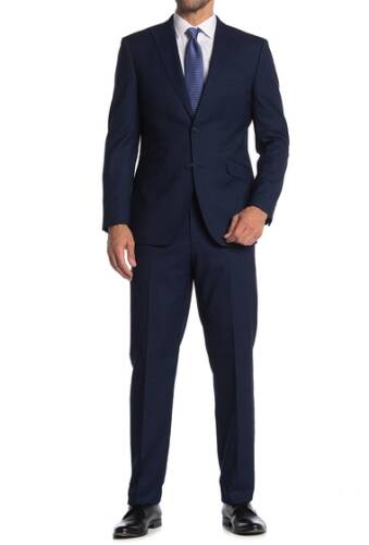 Imbracaminte barbati english laundry twill two button notch collar suit blue